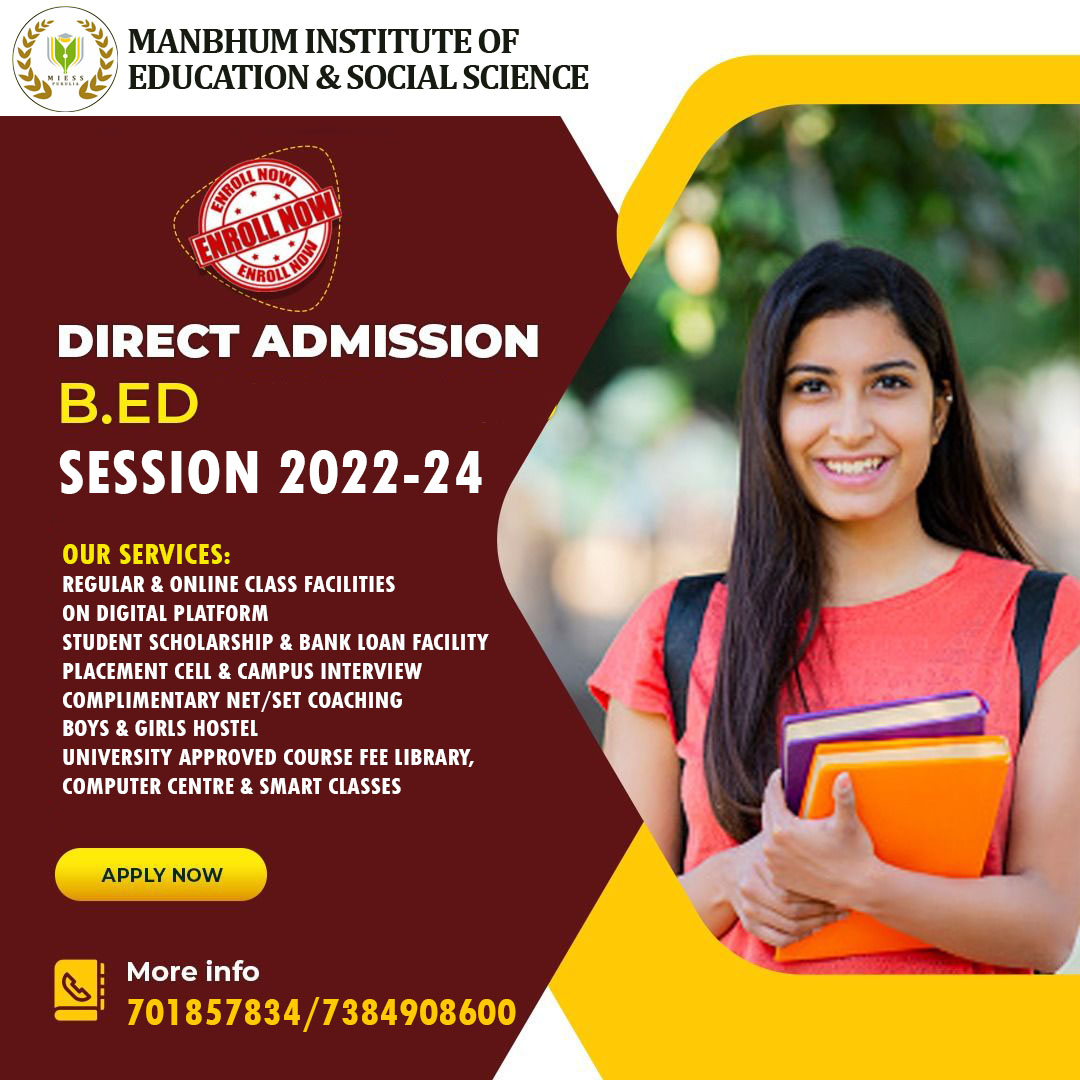 Manbhum Institute of Education & Social Science – Just another ...